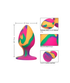 CALEX CHEEKY LARGE TIE-DYE PLUG ANAL