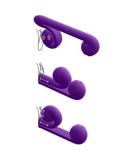 SNAIL VIBE - VIBRADOR MULTIACCION LILA