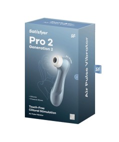 SATISFYER PRO 2 ESTIMULADOR - AZUL