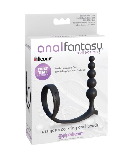 ANAL FANTASY ELITE COLLECTION - BOLAS ANALES ASS-GASM COCKRING