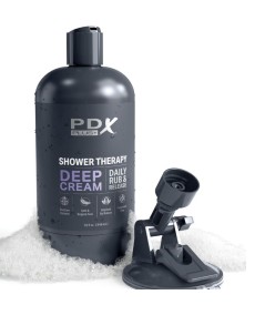 PDX PLUS - MASTURBADOR STROKER DISEÑO DISCRETO DE BOTE CHAMPU DEEP CREAM