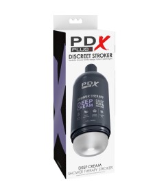 PDX PLUS - MASTURBADOR STROKER DISEÑO DISCRETO DE BOTE CHAMPU DEEP CREAM