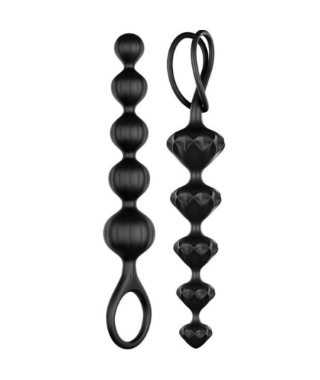 SATISFYER LOVE BEADS - NEGRO