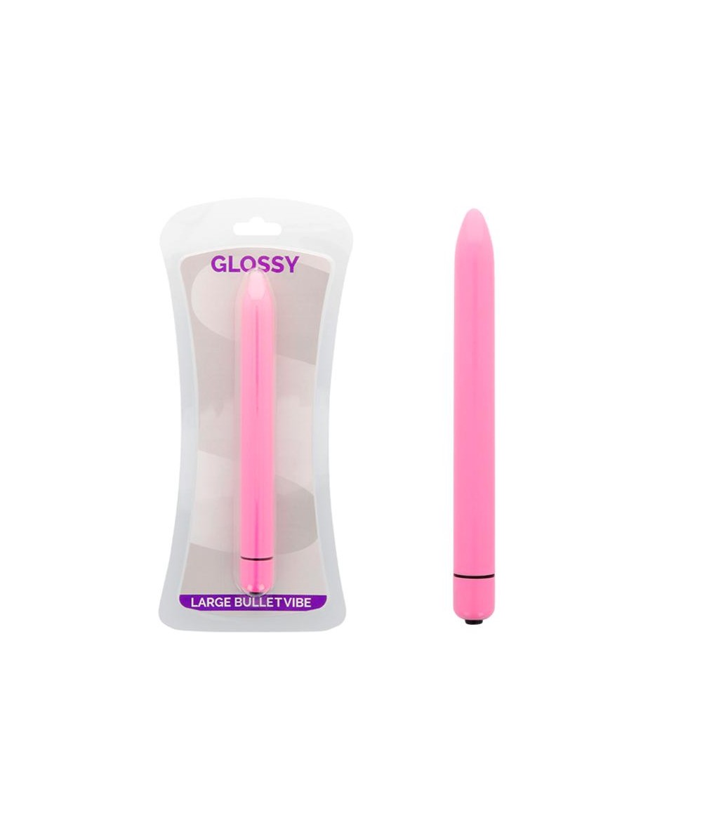 GLOSSY - SLIM VIBRADOR ROSA INTENSO