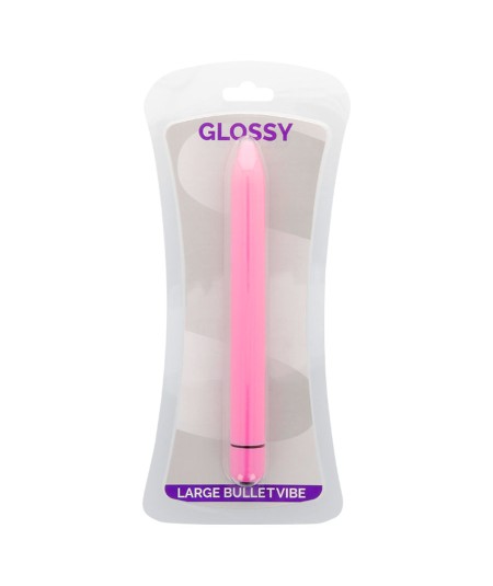 GLOSSY - SLIM VIBRADOR ROSA INTENSO