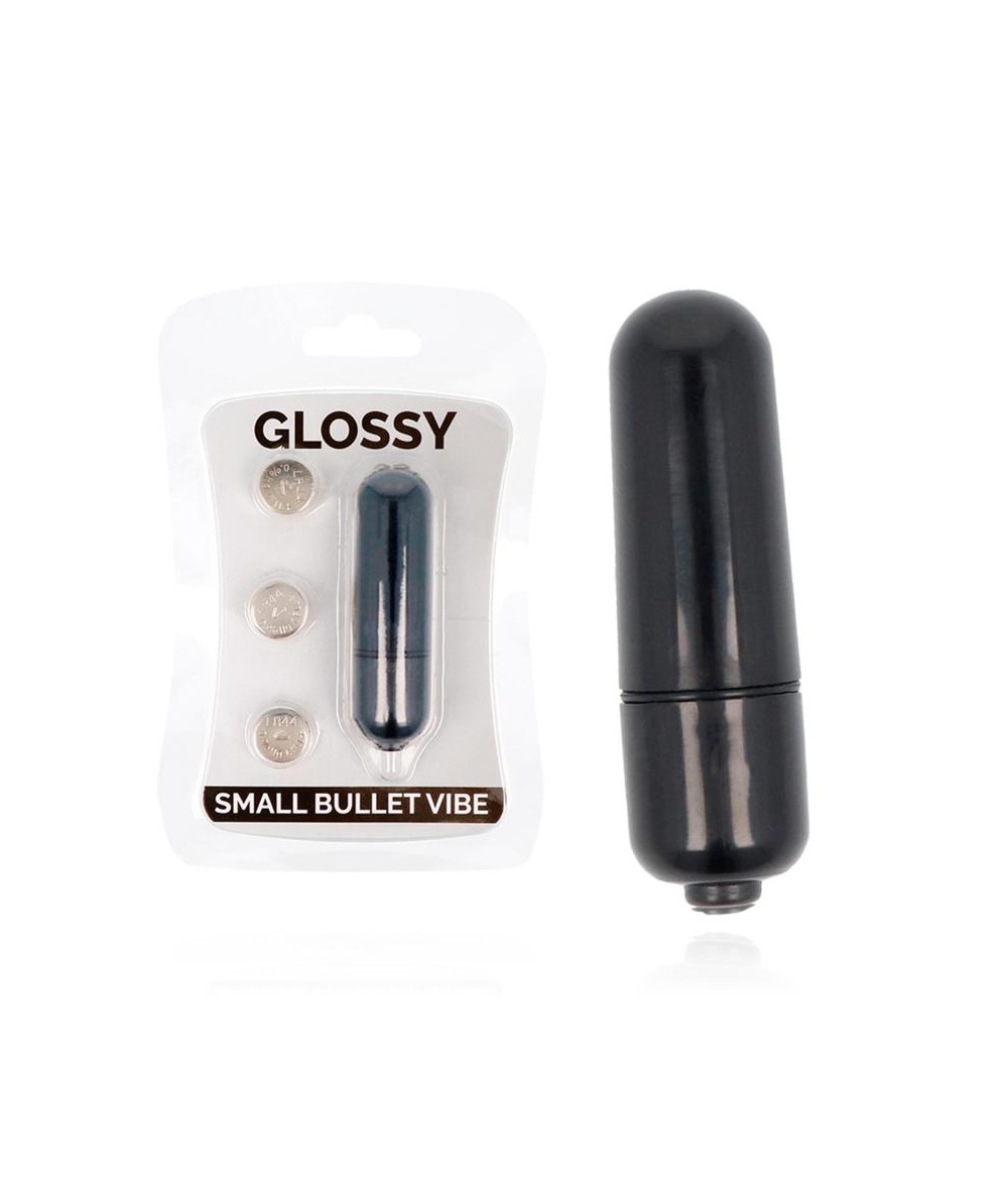 GLOSSY - SMALL BALA VIBRADORA NEGRO