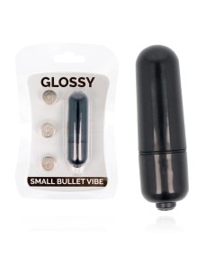 GLOSSY - SMALL BALA VIBRADORA NEGRO