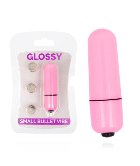 GLOSSY - SMALL BALA VIBRADORA ROSA INTENSO