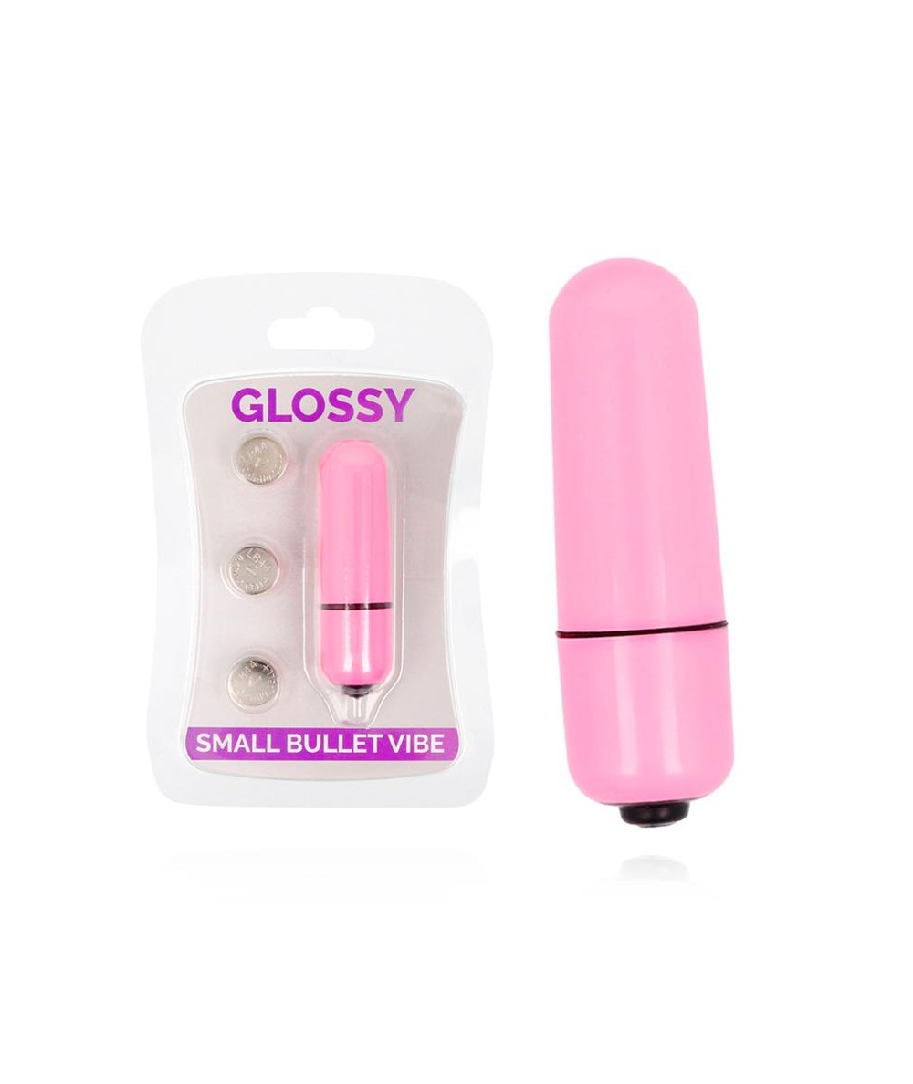 GLOSSY - SMALL BALA VIBRADORA ROSA INTENSO