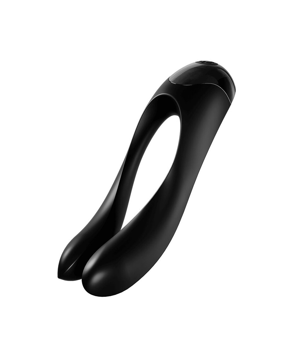 SATISFYER CANDY CANE VIBRADOR DEDO NEGRO 