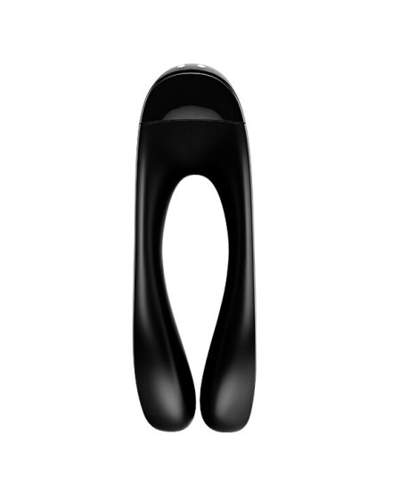 SATISFYER CANDY CANE VIBRADOR DEDO NEGRO 