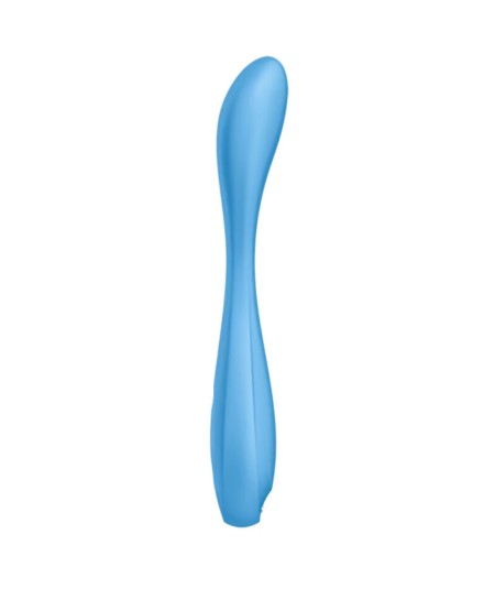 SATISFYER G-SPOT FLEX 4+ MULTI VIBRADOR APP - AZUL