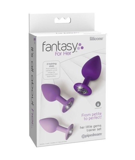 FANTASY FOR HER - SET PLUG ANAL VIOLETA