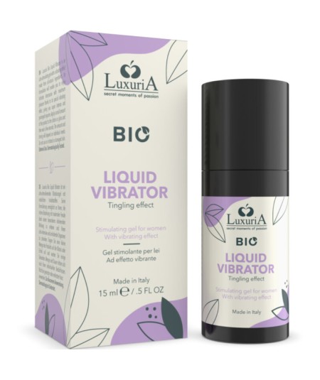 INTIMATELINE LUXURIA - BIO GEL ESTIMULANTE PARA ELLA EFECTO VIBRADOR 15 ML