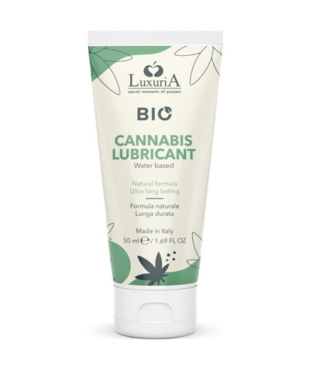 INTIMATELINE LUXURIA - BIO LUBRICANTE CANNABIS BASE AGUA 50 ML