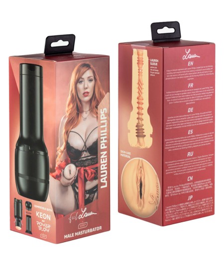 KIIROO - FEEL LAUREN PHILLIPS STARS COLLECTION STROKERS POWERBLOW COMPATIBLE