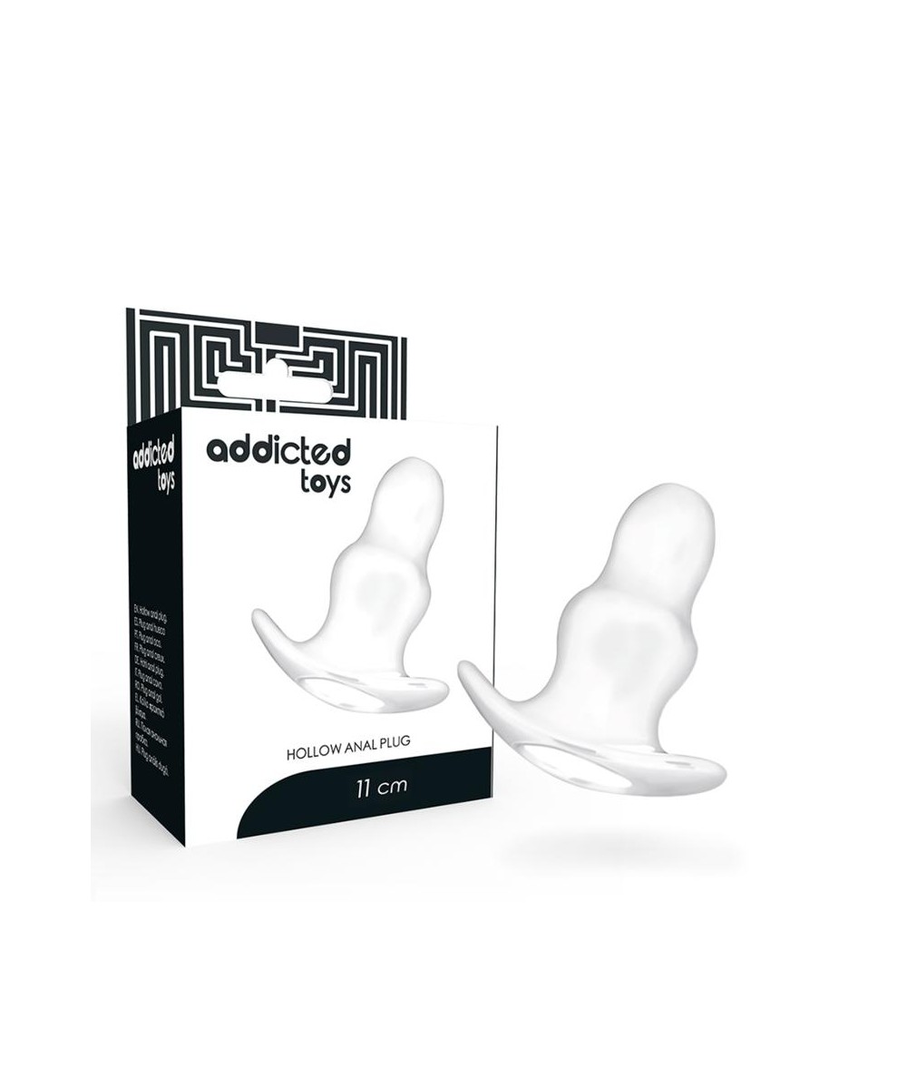 ADDICTED TOYS DILATADOR ANAL MEDIANO  11 CM - TRANSPARENTE