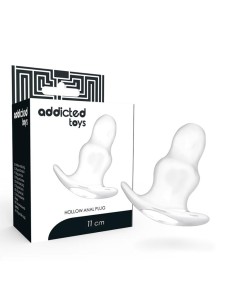 ADDICTED TOYS DILATADOR ANAL MEDIANO  11 CM - TRANSPARENTE