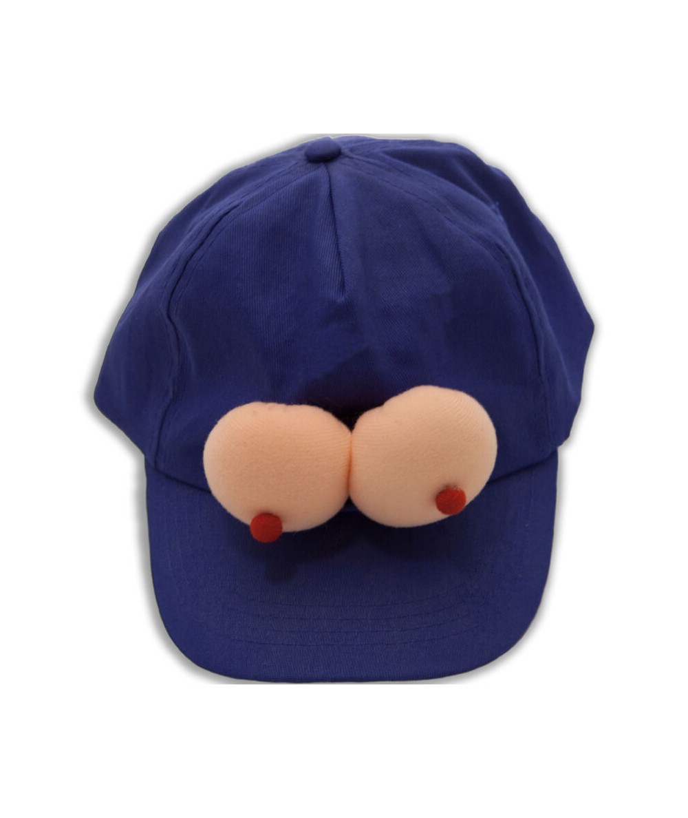 DIABLO PICANTE - GORRA CON TETAS AZUL