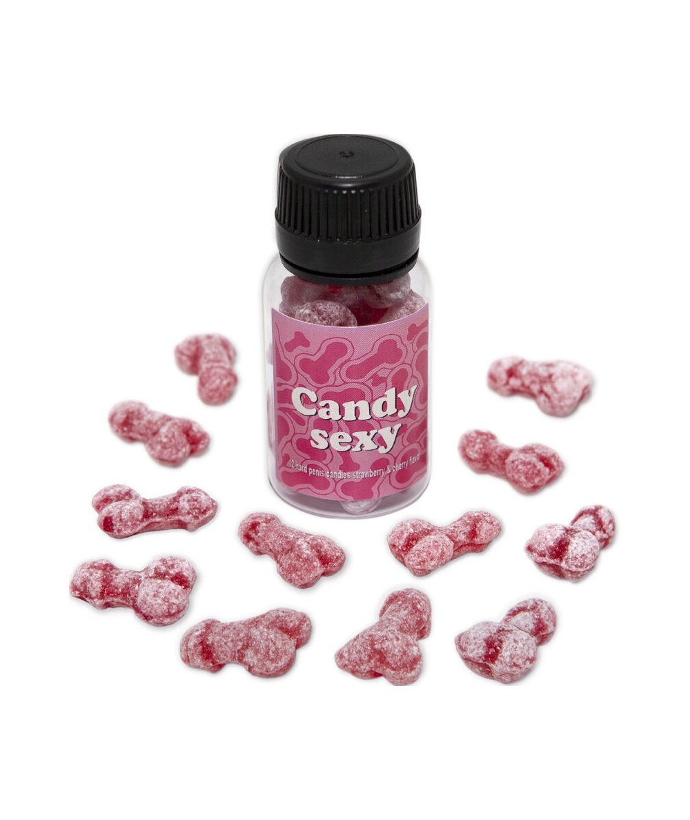 DIABLO PICANTE - CANDY SEXY BOTE 12 GOMINOLAS SABOR FRESA-CEREZA