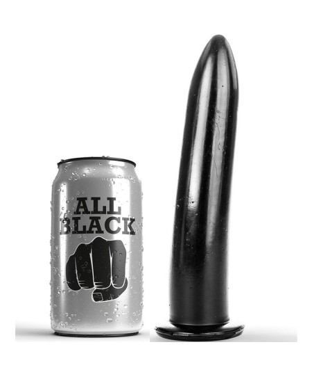 ALL BLACK - DILATADOR ANAL Y VAGINAL 20 CM