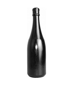 ALL BLACK - ANAL BOTTLE 34,5 CM