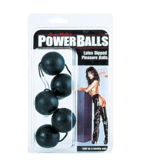 CALEXPOWER BOLAS ANAL  / VAGINAL NEGRO