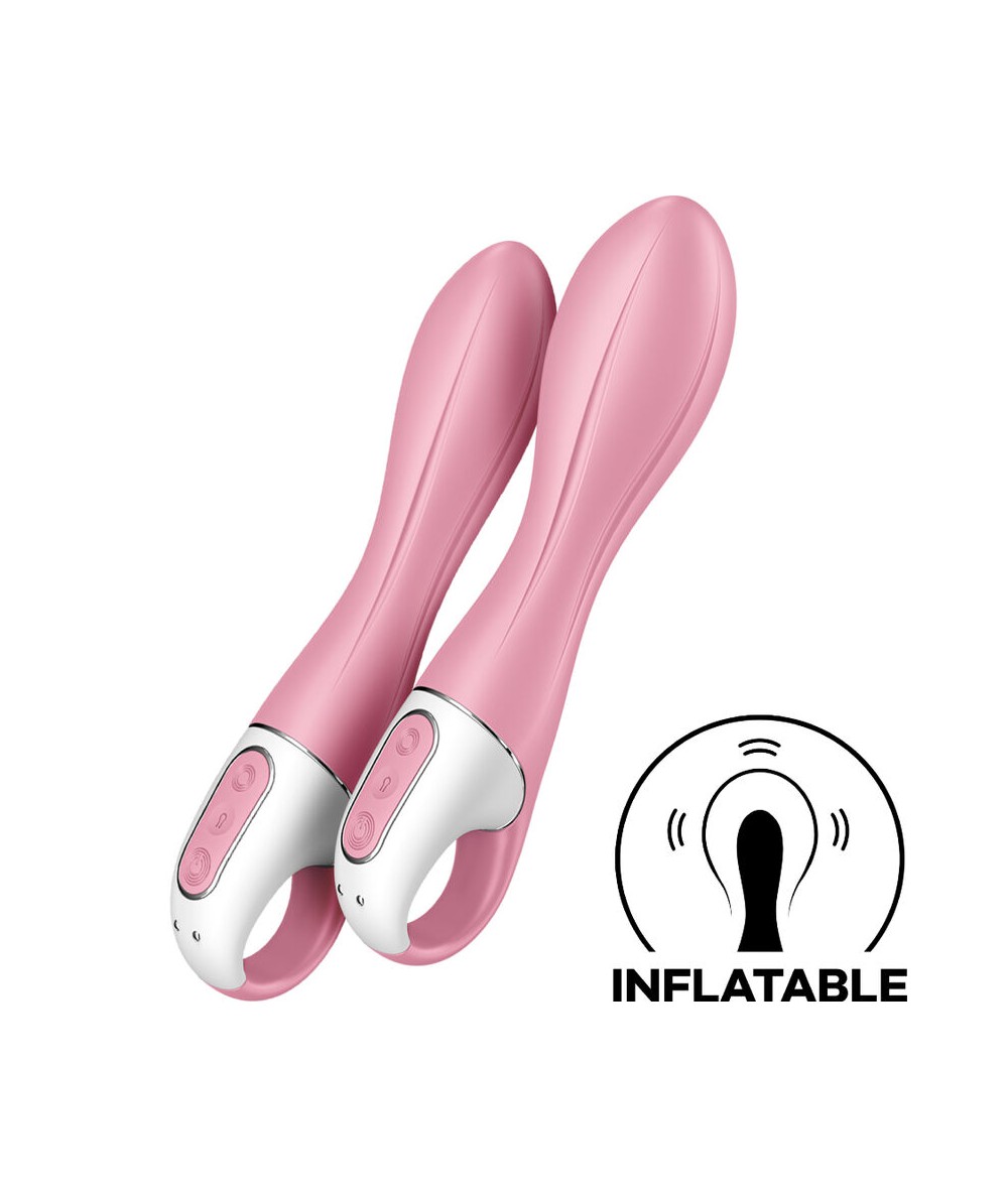 SATISFYER - AIR PUMP VIBRATOR 2 ROSA ANTIGUO