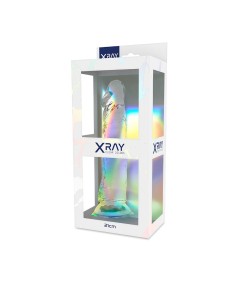 XRAY CLEAR DILDO TRANSPARENTE 21CM X 4CM