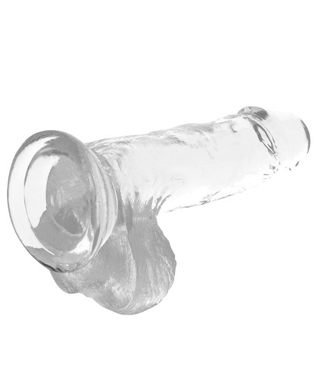 XRAY CLEAR DILDO REALISTA TRANSPARENTE 15.5CM X 3.5CM