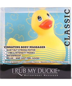 BIG TEASE TOYS - I RUB MY DUCK CLASSIC PATO VIBRADOR AMARILLO