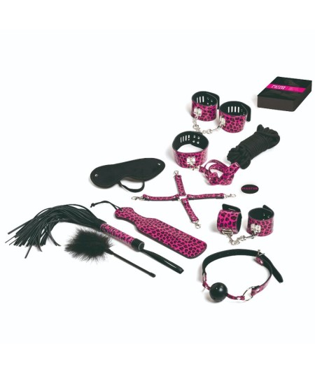 TEASE AND PLEASE JUEGO 13 ACCESORIOS BONDAGE MAGENTA (NL-EN-DE-FR-ES-IT-SE-NO-PL-RU)