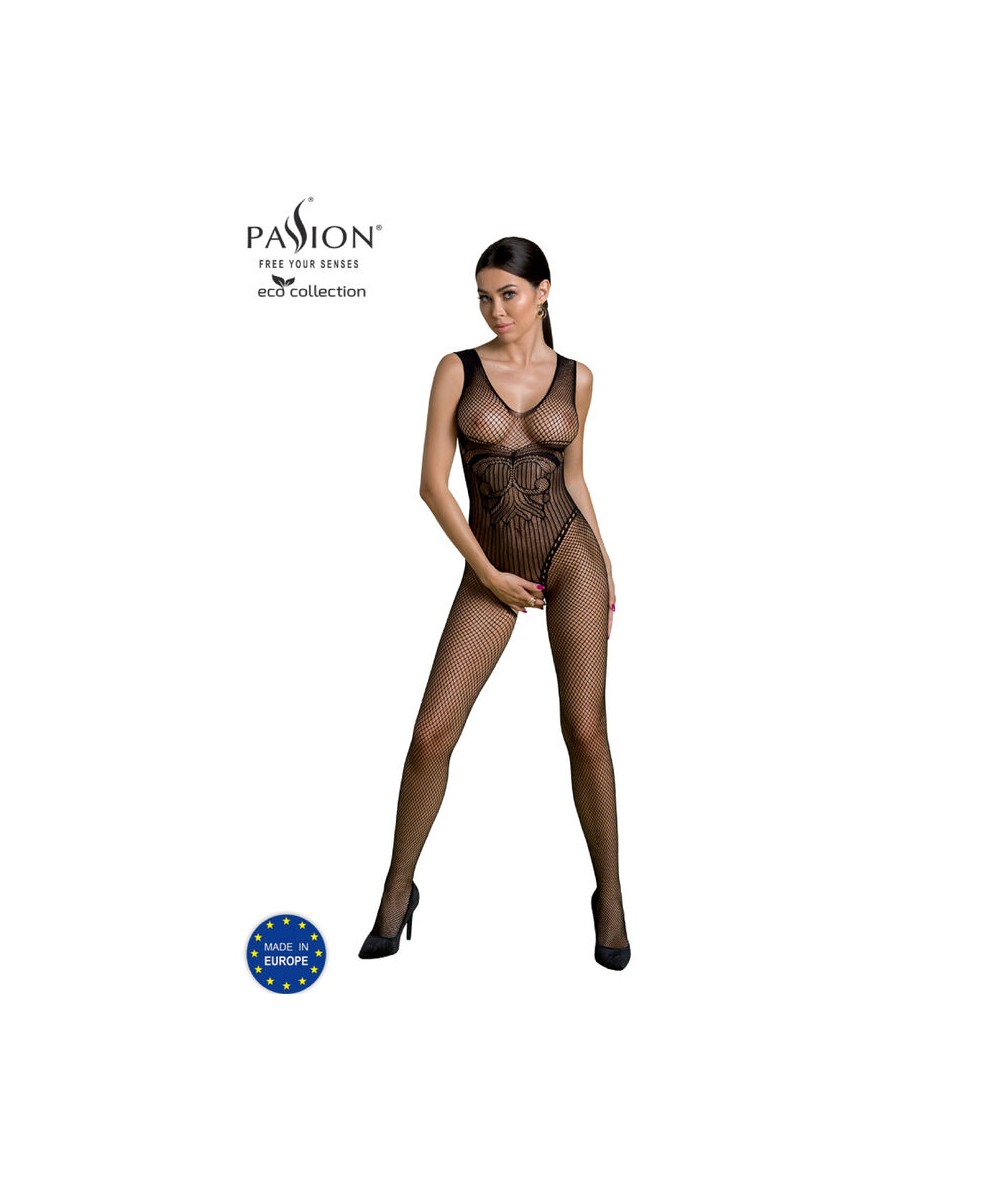 PASSION - ECO COLLECTION BODYSTOCKING ECO BS003 NEGRO