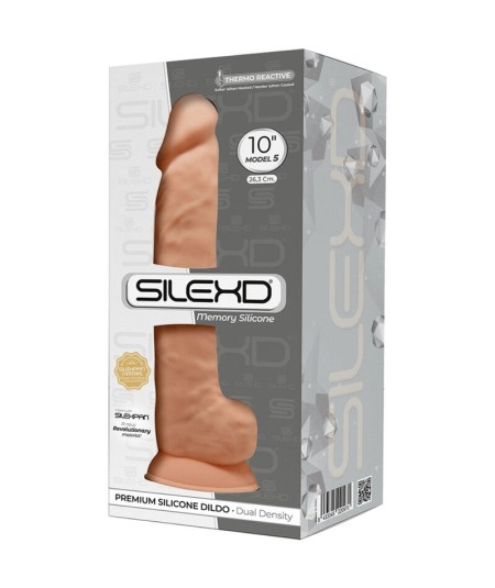 SILEXD - MODELO 1 PENE REALISTICO SILICONA PREMIUM SILEXPAN 26.6 CM