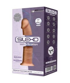 SILEXD - MODELO 1 PENE REALISTICO VIBRADOR SILICONA PREMIUM SILEXPAN 17.5 CM