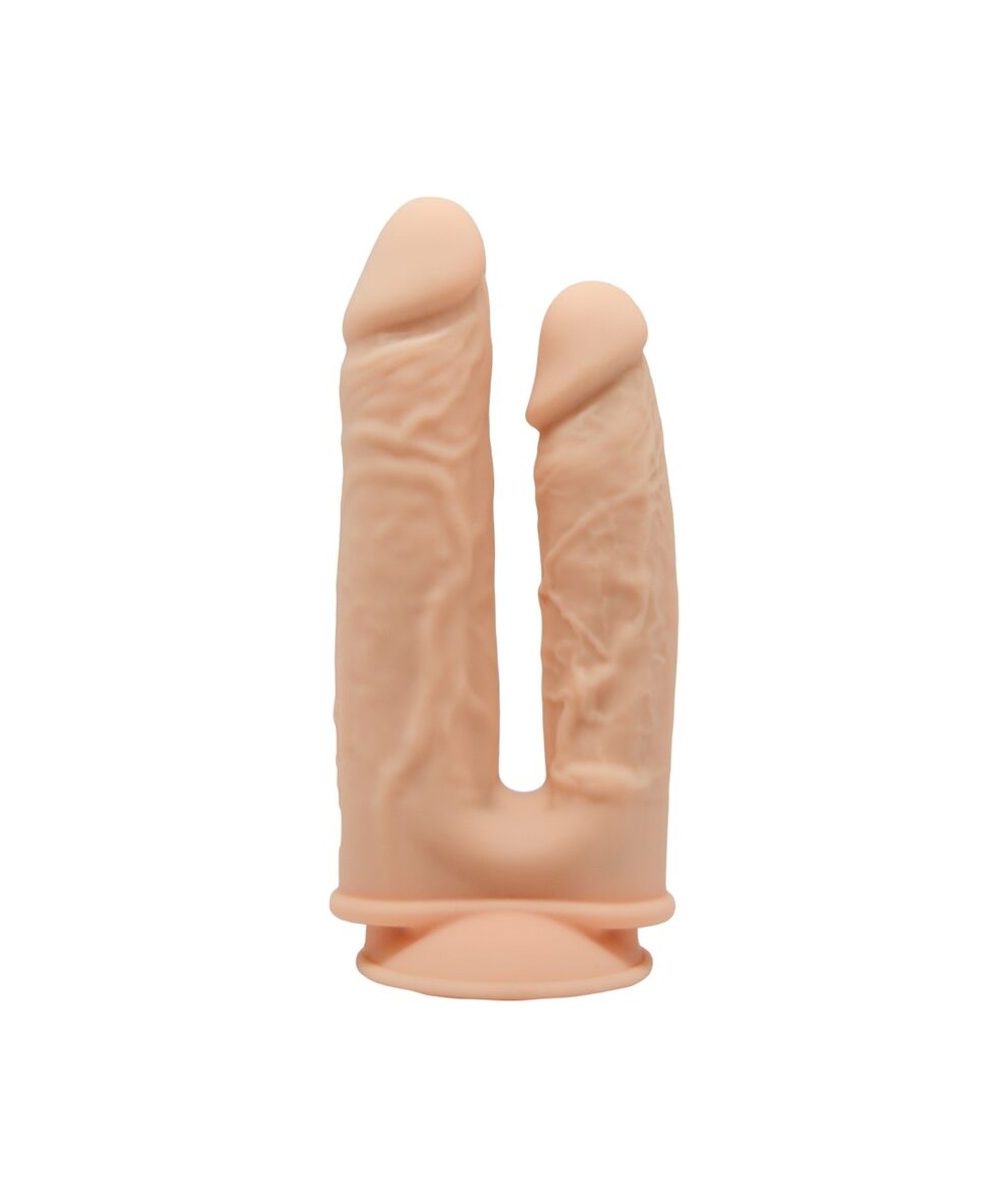 SILEXD - MODELO 1 PENE REALISTICO DOBLE PENETRACION SILICONA PREMIUM SILEXPAN 17.5 / 19.5 CM