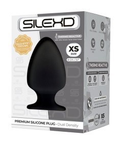 SILEXD - MODELO 1 PLUG ANAL SILICONA PREMIUM SILEXPAN PREMIUM TERMORREACTIVO TALLA XS