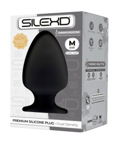 SILEXD - MODELO 1 PLUG ANAL SILICONA PREMIUM SILEXPAN PREMIUM TERMORREACTIVO TALLA M