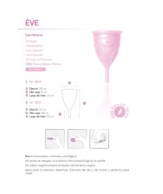 FEMINTIMATE - EVE COPA MENSTRUAL SILICONA TALLA S