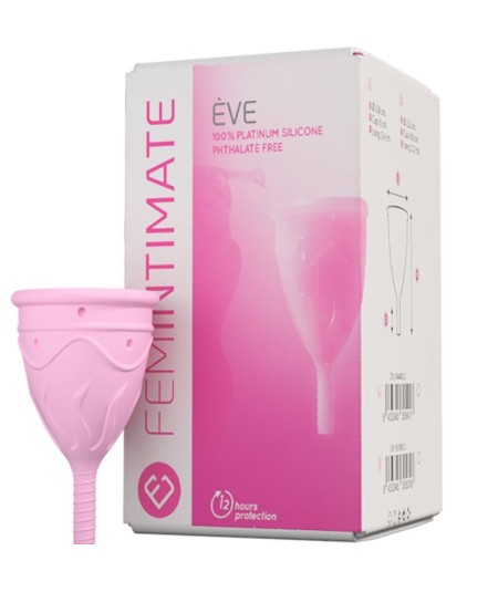 FEMINTIMATE - EVE COPA MENSTRUAL SILICONA TALLA L