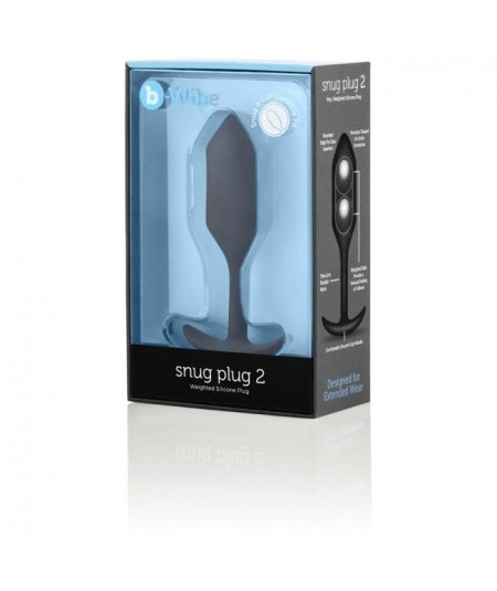 B-VIBE  SNUG PLUG ANAL 2 NEGRO