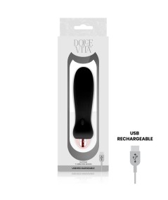 DOLCE VITA - VIBRADOR RECARGABLE FIVE NEGRO 7 VELOCIDADES