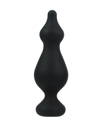 ADRIEN LASTIC - AMUSE PLUG ANAL SILICONA NEGRO TALLA L