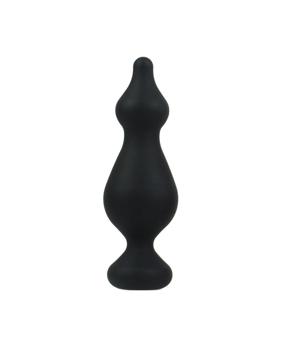 ADRIEN LASTIC - AMUSE PLUG ANAL SILICONA NEGRO TALLA L