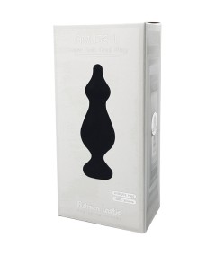 ADRIEN LASTIC - AMUSE PLUG ANAL SILICONA NEGRO TALLA L