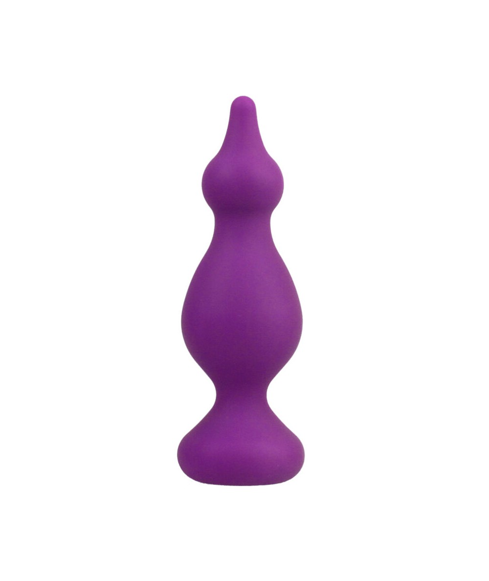 ADRIEN LASTIC - AMUSE PLUG ANAL SILICONA VIOLETA TALLA M