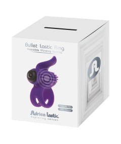 ADRIEN LASTIC - BULLET LASTIC RING ANILLO VIBRADOR VIOLETA