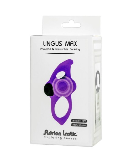 ADRIEN LASTIC - LINGUS MAX ANILLO VIBRADOR VIOLETA