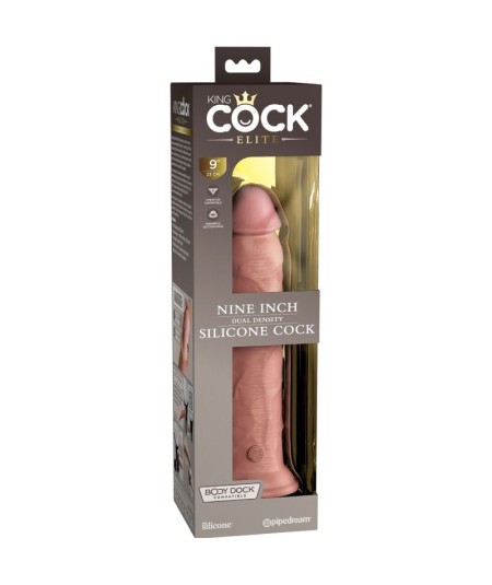 KING COCK ELITE - DILDO REALISTICO SILICONA 23 CM