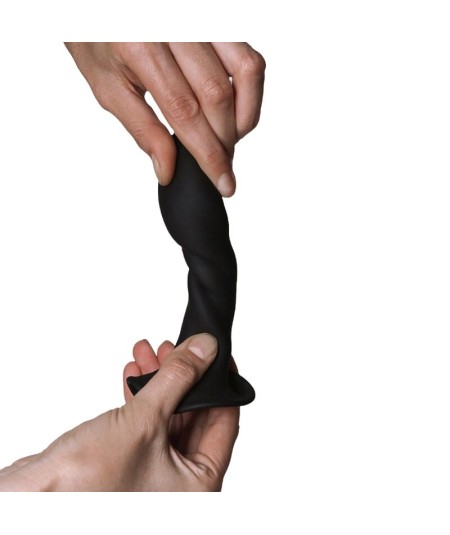 ADRIEN LASTIC - HITSENS 5 DILDO SILICONA NEGRO